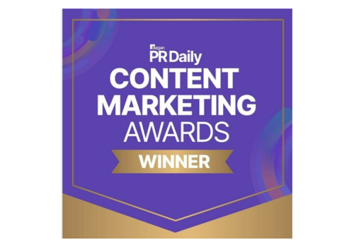 PRDaily Content Marketing Awards for alloy marketing